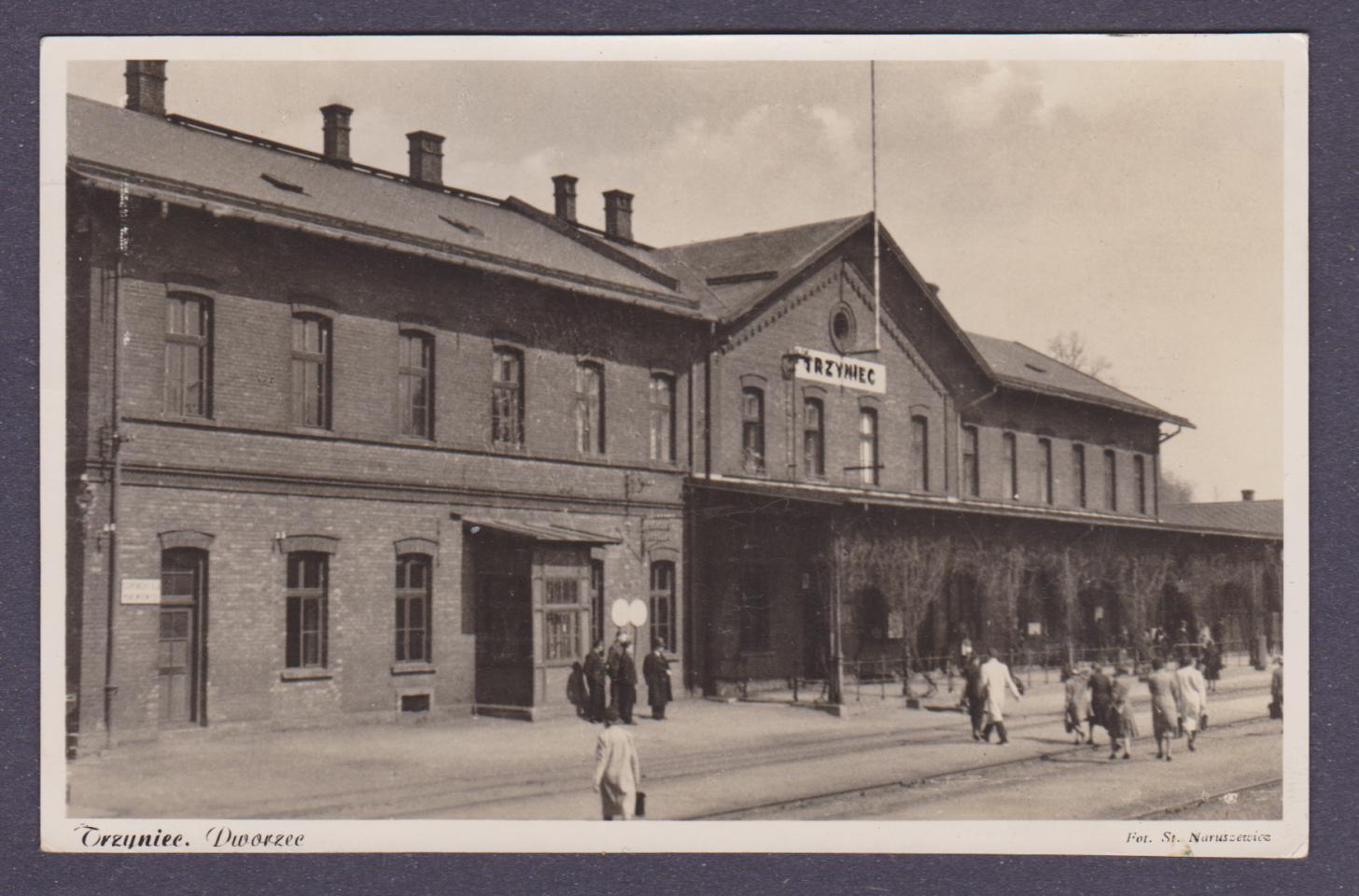 Trzyniec - dworzec kolejowy ,wysłana 25.VI.1939 - RUCH,PRZEDRUK WZBRONIONY